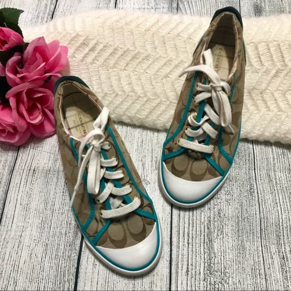 Coach Shoes - Coach Barrett Lace-up Sneakers 7.5B